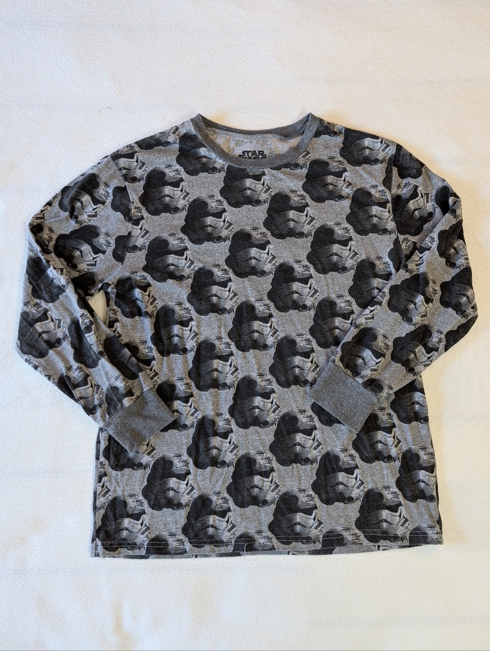 Star Wars Grey Stormtrooper All-Over Print Long-Sleeve Tee